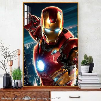 file tranh nhan vat dien anh sieu anh hung marvel 3371