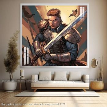 file tranh nhan vat dien anh sieu anh hung marvel 3379