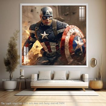 file tranh nhan vat dien anh sieu anh hung marvel 3404