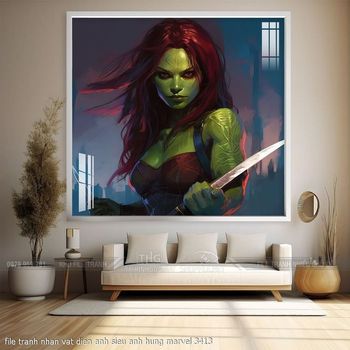 file tranh nhan vat dien anh sieu anh hung marvel 3413