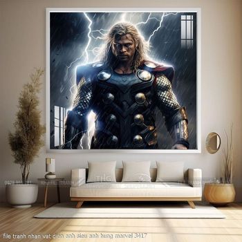 file tranh nhan vat dien anh sieu anh hung marvel 3417