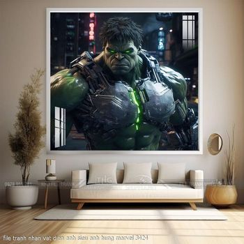 file tranh nhan vat dien anh sieu anh hung marvel 3424