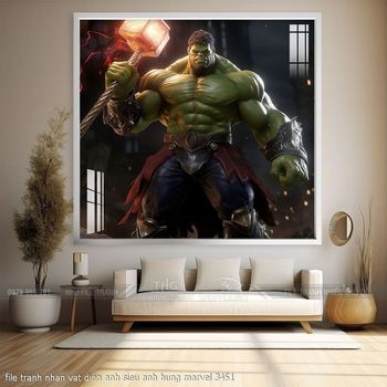 file tranh nhan vat dien anh sieu anh hung marvel 3451