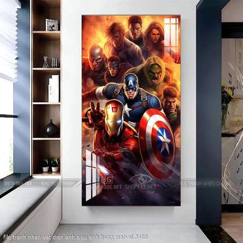 file tranh nhan vat dien anh sieu anh hung marvel 3488