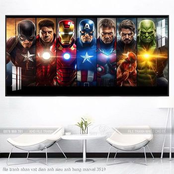 file tranh nhan vat dien anh sieu anh hung marvel 3519