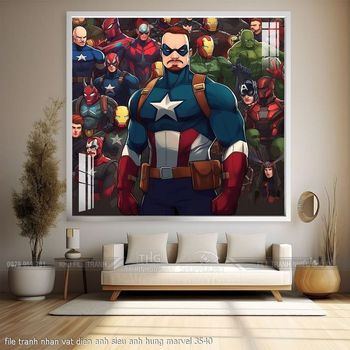 file tranh nhan vat dien anh sieu anh hung marvel 3540