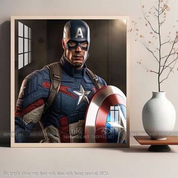 file tranh nhan vat dien anh sieu anh hung marvel 3826