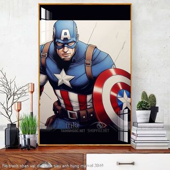 file tranh nhan vat dien anh sieu anh hung marvel 3849