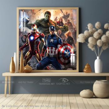 file tranh nhan vat dien anh sieu anh hung marvel 4180