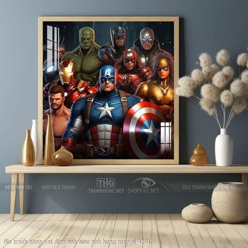 file tranh nhan vat dien anh sieu anh hung marvel 4291