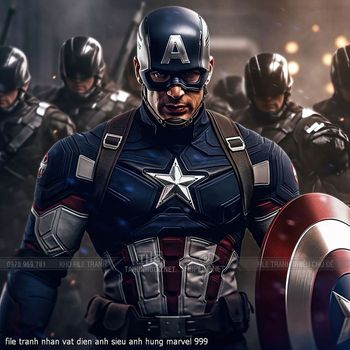 file tranh nhan vat dien anh sieu anh hung marvel 999