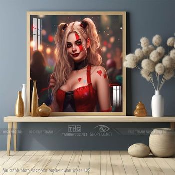 file tranh nhan vat phim harley quinn joker 105