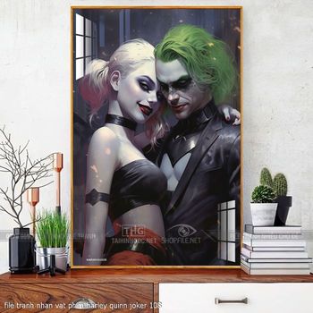 file tranh nhan vat phim harley quinn joker 108