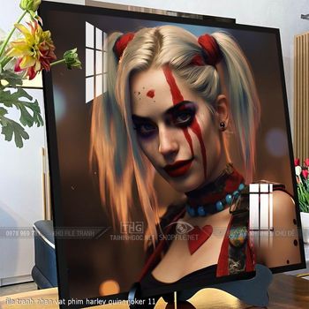 file tranh nhan vat phim harley quinn joker 11