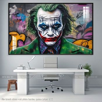 file tranh nhan vat phim harley quinn joker 122