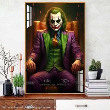 file tranh nhan vat phim harley quinn joker 126