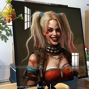 file tranh nhan vat phim harley quinn joker 132