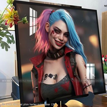file tranh nhan vat phim harley quinn joker 134