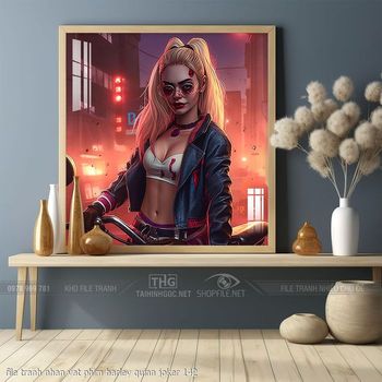 file tranh nhan vat phim harley quinn joker 142