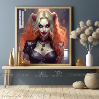 file tranh nhan vat phim harley quinn joker 144
