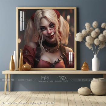 file tranh nhan vat phim harley quinn joker 147