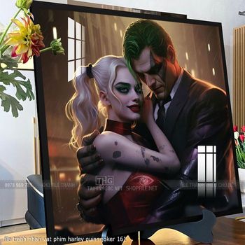 file tranh nhan vat phim harley quinn joker 161