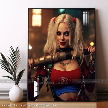 file tranh nhan vat phim harley quinn joker 186