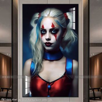 file tranh nhan vat phim harley quinn joker 191