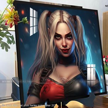 file tranh nhan vat phim harley quinn joker 212