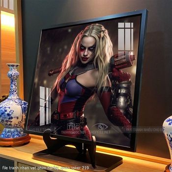 file tranh nhan vat phim harley quinn joker 219