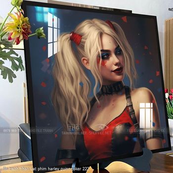 file tranh nhan vat phim harley quinn joker 222