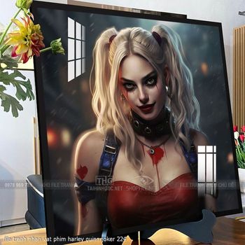 file tranh nhan vat phim harley quinn joker 224