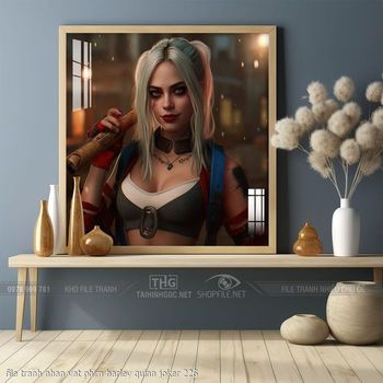 file tranh nhan vat phim harley quinn joker 226