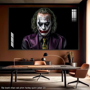 file tranh nhan vat phim harley quinn joker 23