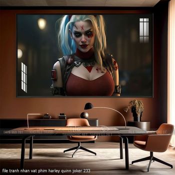 file tranh nhan vat phim harley quinn joker 233