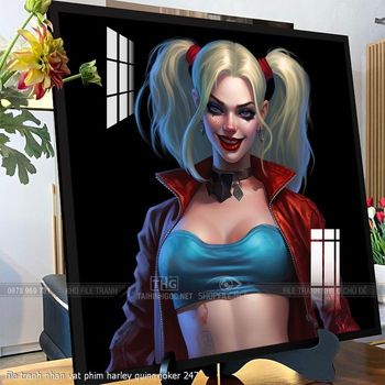 file tranh nhan vat phim harley quinn joker 247