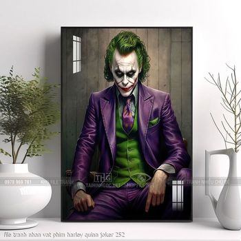 file tranh nhan vat phim harley quinn joker 252