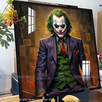 file tranh nhan vat phim harley quinn joker 256