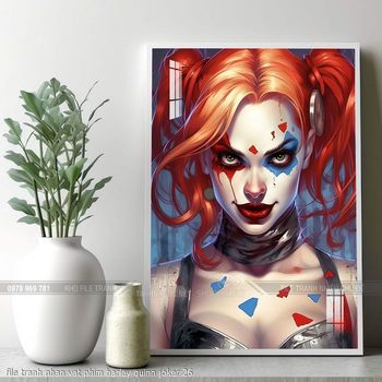 file tranh nhan vat phim harley quinn joker 26