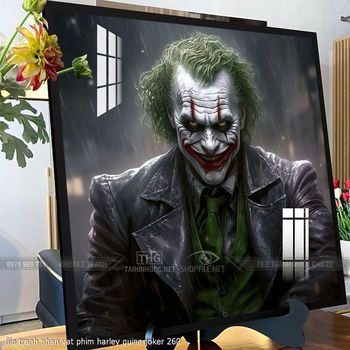 file tranh nhan vat phim harley quinn joker 260