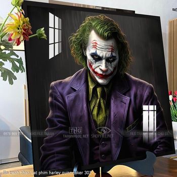file tranh nhan vat phim harley quinn joker 301