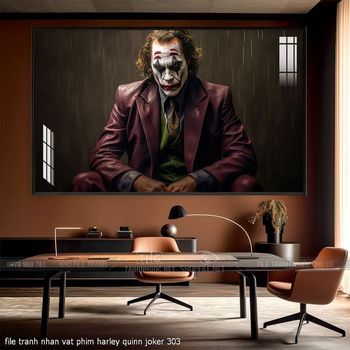 file tranh nhan vat phim harley quinn joker 303