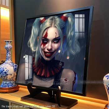 file tranh nhan vat phim harley quinn joker 32