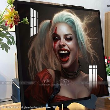 file tranh nhan vat phim harley quinn joker 328