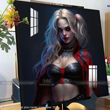 file tranh nhan vat phim harley quinn joker 332