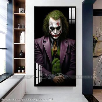 file tranh nhan vat phim harley quinn joker 338