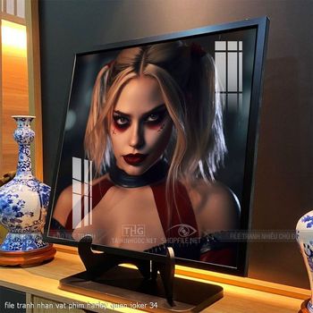 file tranh nhan vat phim harley quinn joker 34
