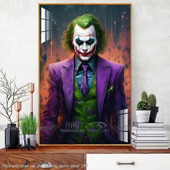 file tranh nhan vat phim harley quinn joker 374