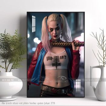file tranh nhan vat phim harley quinn joker 378