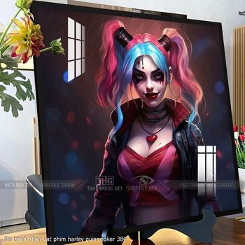 file tranh nhan vat phim harley quinn joker 384
